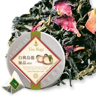 Momo Oolong Tea Bags Classic Label Tin