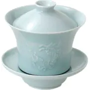 Porcelain Gaiwan Blue 