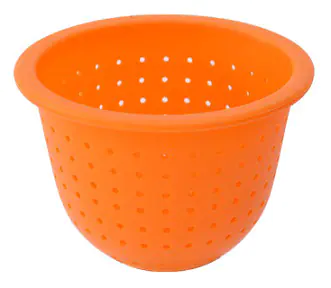 Silicon Strainer Orange