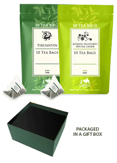 Chinese Tea Bag Superior Gift Set (TB8201,TB7006)