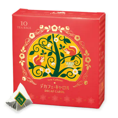 Decaf Carol Tea Bags Gift Box Xmas 2024