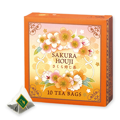 Sakura Houjicha Tea Bags Special Box