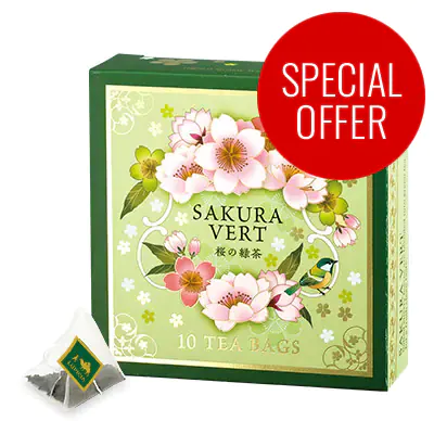 Sakura Vert Tea Bags Special Box